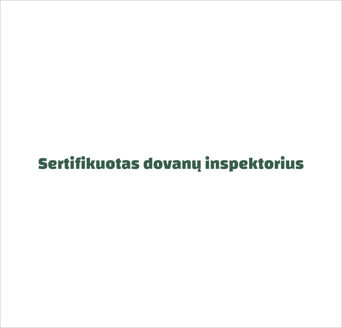 Juodas UNISEX džemperis be gobtuvo "Sertifikuotas dovanų inspektorius."